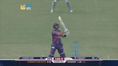 M4: KXIP vs RPS – Dan Christian Six
