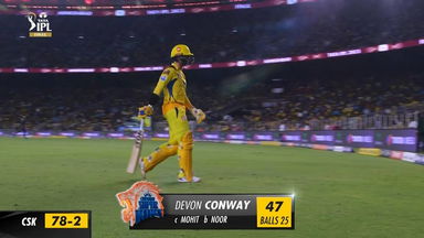 Final: CSK vs GT – Devon Conway Wicket
