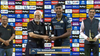IPL 2026 M37: CSK vs GT - Angel One Super Sixes of the Match - Sai Sudharsan