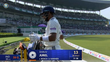 IND vs SA 2025, 1st Test: Dhruv Jurel Wicket