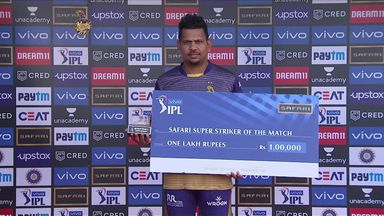 M41: KKR vs DC  – Safari Super Striker of the Match – Sunil Narine