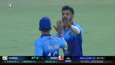 Syed Mushtaq Ali Trophy 2022 SF2 : Mumbai vs Vidarbha:  Fall of Wickets