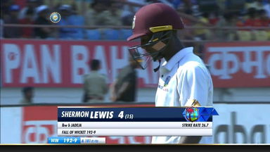 IND vs WI 2018, 1st Test Day 3: Sherman Lewis Wicket