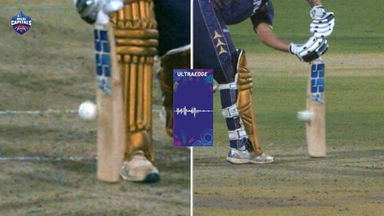 A chance missed! DC don't take the review...replays show edge detected