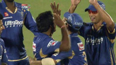 CLT20 2013 M18: RR vs OT  –   Man Of The Match –  Rahul Shukla