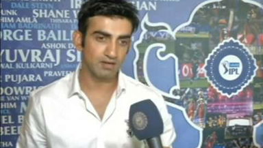 2016 VIVO IPL Player Auction - Gautam Gambhir Interview
