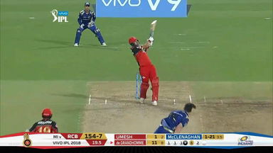 M31: RCB vs MI – Colin de Grandhomme Six