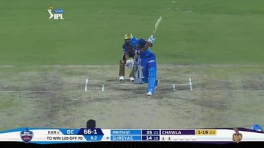 M10: DC vs KKR – Shreyas Iyer Six