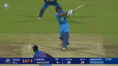 SMAT 2024 Final, Mumbai vs Madhya Pradesh: Suryansh Shedge's finishing touch of 36*(15)