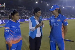 Final- Mumbai Indians vs Delhi Capitals: Yastika Bhatia & Saika Ishaque Interview