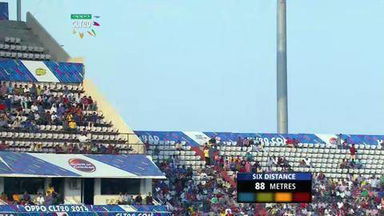 M21: KKR vs HOB –  Shoaib Malik Six