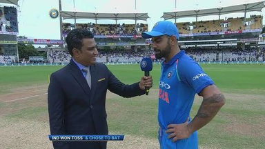 IND vs AUS 2017, 1st ODI: Toss