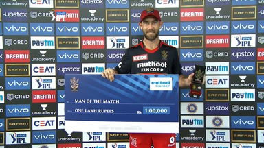 M39: RCB vs MI  – Man of the Match – Glenn Maxwell