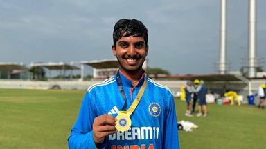 India U19 vs Australia U19: 1st One Day - KP Karthikeya aces the chase with 85*(99)