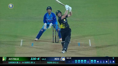 IND-W vs AUS-W 2022, 5TH T20I: Grace Harris  Six