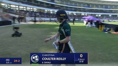 IND-W vs IRE-W 2025, 3rd ODI: Coulter Reilly Wicket