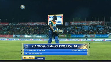 IND vs SL 2022, 2ND T20I: Danushka Gunathilaka Wicket