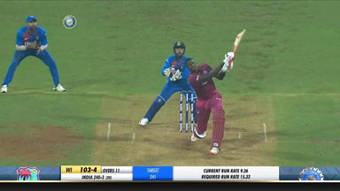 IND vs WI 2019, 3rd T20I: Jason Holder Wicket