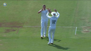 IND A vs SA A 2025, 2nd Test: India A 1st Innings Fall of Wickets