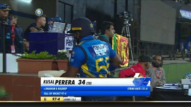 IND vs SL 2020, 2nd T20I: Kusal Perera Wicket