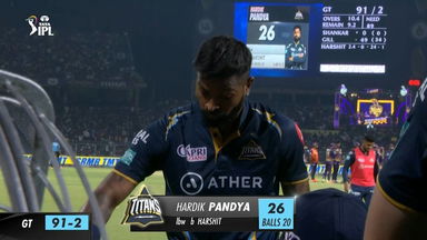 M39: KKR vs GT – Hardik Pandya  Wicket
