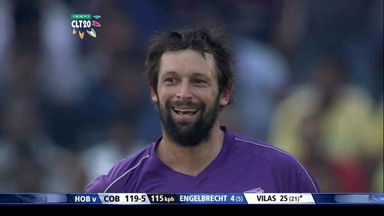 M6: COB vs HOB –  Dane Vilas Wicket