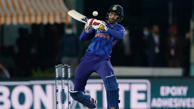 Deepak Hooda's stylish ramp shot
