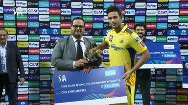 M12: MI vs CSK – Visit Saudi Beyond the Boundaries Longest 6 of the Match – Shivam Dube