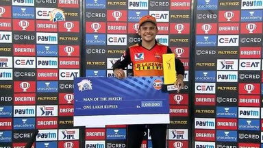 M14: CSK vs SRH – Man of the Match – Priyam Garg