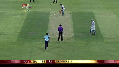 Q2: AA vs SIA –  Imran Nazir six