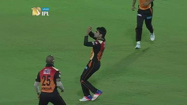 M37: SRH vs KKR  – Fall Of Wickets