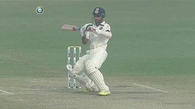 4th Test : IND vs SA  –  Ajinkya Rahane  Six
