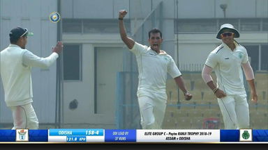 Ranji Trophy 2018-19: Assam vs Odisha - Day 2 Highlights