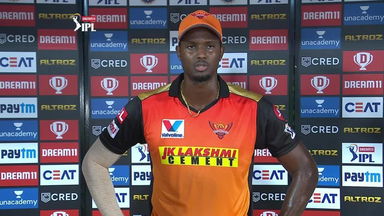M56: SRH vs MI – Jason Holder Interview