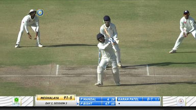 Punit Bisht's fighting 59 (91) versus Gujarat