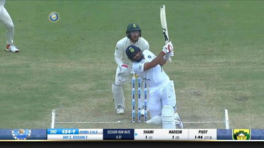 IND vs SA 2019, 3rd Test, Day 2: Mohammed Shami Six