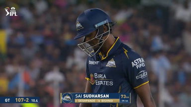 IPL 2026 M09: GT vs RR - Sai Sudharsan Wicket