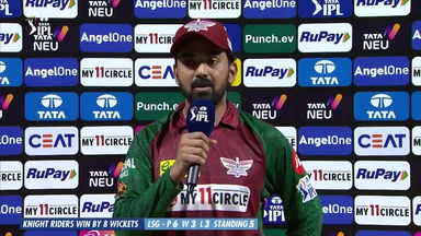 M28: KKR vs LSG – K L Rahul Interview