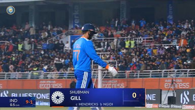 IND vs SA 2025, 2nd T20I: Shubman Gill Wicket