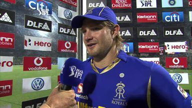 IPL 2012 Match 60 – RR vs PWI: Watson Interview