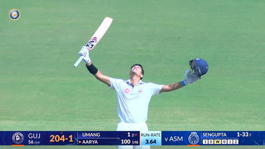 Ranji Trophy 2025-26, Gujarat vs Assam: Aarya Desai dazzles with superb 101(152)