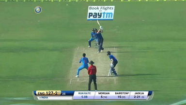 IND vs ENG 2017, 3rd ODI : Jonny Bairstow Six