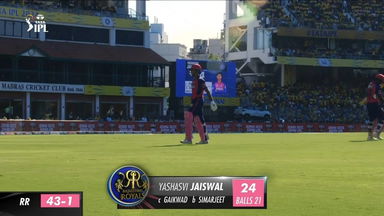 M61: CSK vs RR – Yashasvi Jaiswal Wicket
