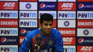 It was a convincing win today: Washington Sundar