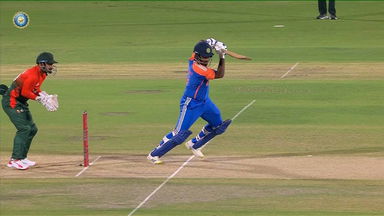 First-over attack: Samson, Abhishek crack three fours