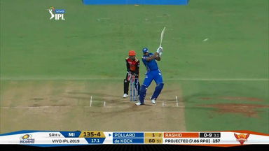 M51: MI vs SRH – Kieron Pollard Six