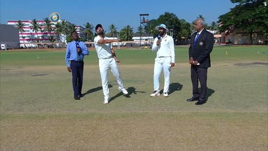 Duleep Trophy 2022 Final, West Zone v South Zone : Toss