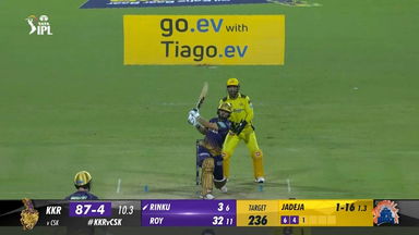 M33: KKR vs CSK – Rinku Singh Six