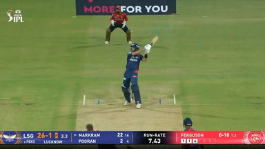 IPL 2025 M13: LSG vs PBKS - Aiden Markram Six