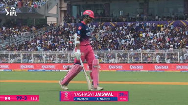 IPL 2026 M28: KKR vs RR - Yashasvi Jaiswal Wicket